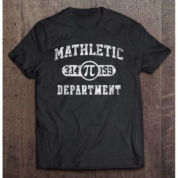 Mathletic Department 314159 T Shirt Pi Day Math - Picture 1 of 4